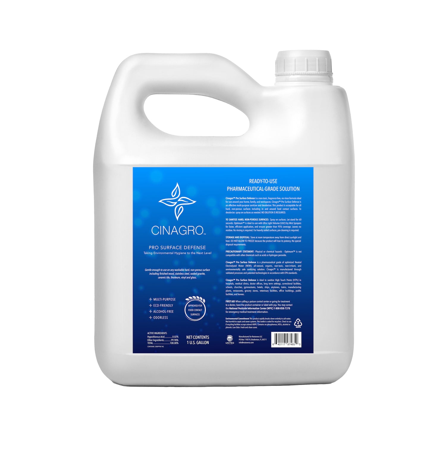 CINAGRO™ PRO SURFACE DEFENCE