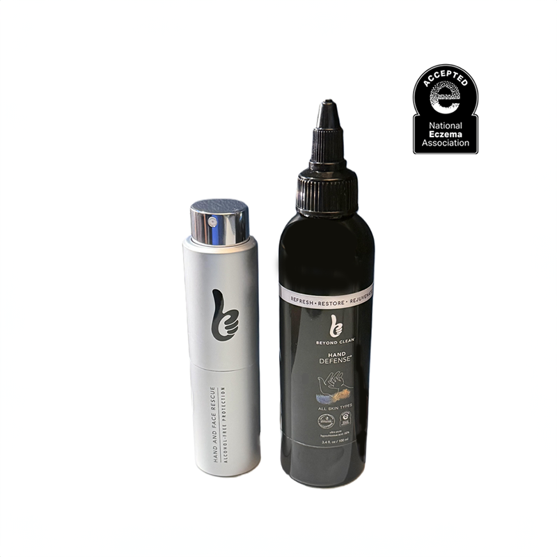 HAND AND FACE DEFENCE+ REFILL + ATOMIZER 3.4/8 OZ