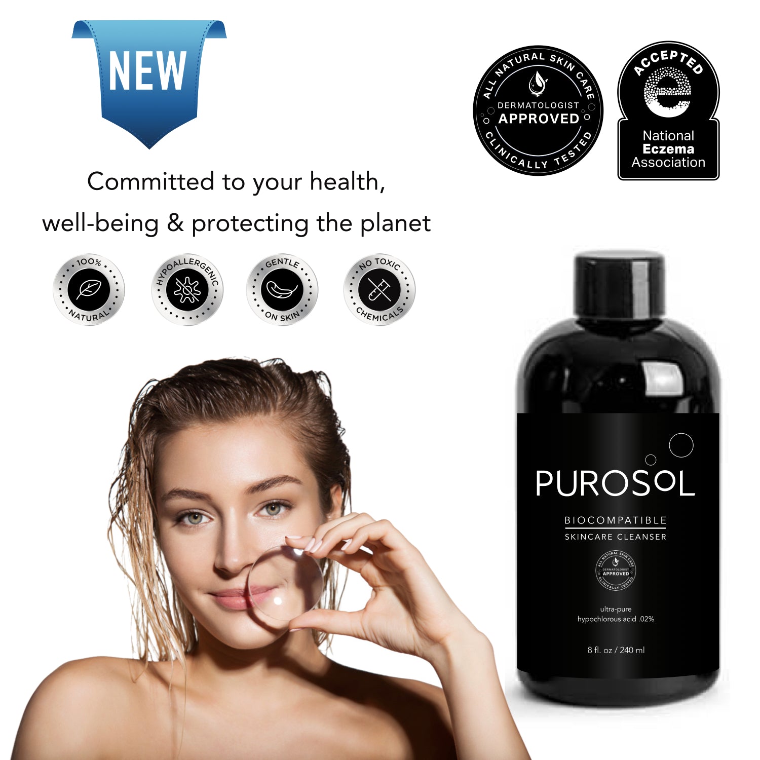 Purosol Biocompatible Skincare Cleanser+ REFILL
